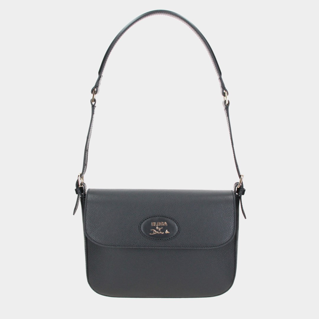 Brera flap bag black/gold