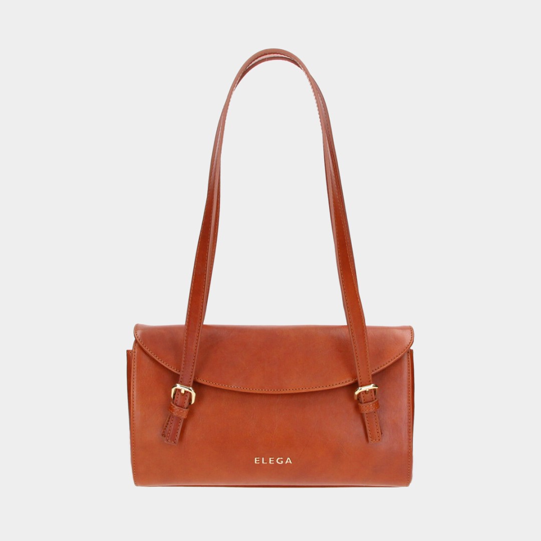 Small Arlette handbag cognac/gold