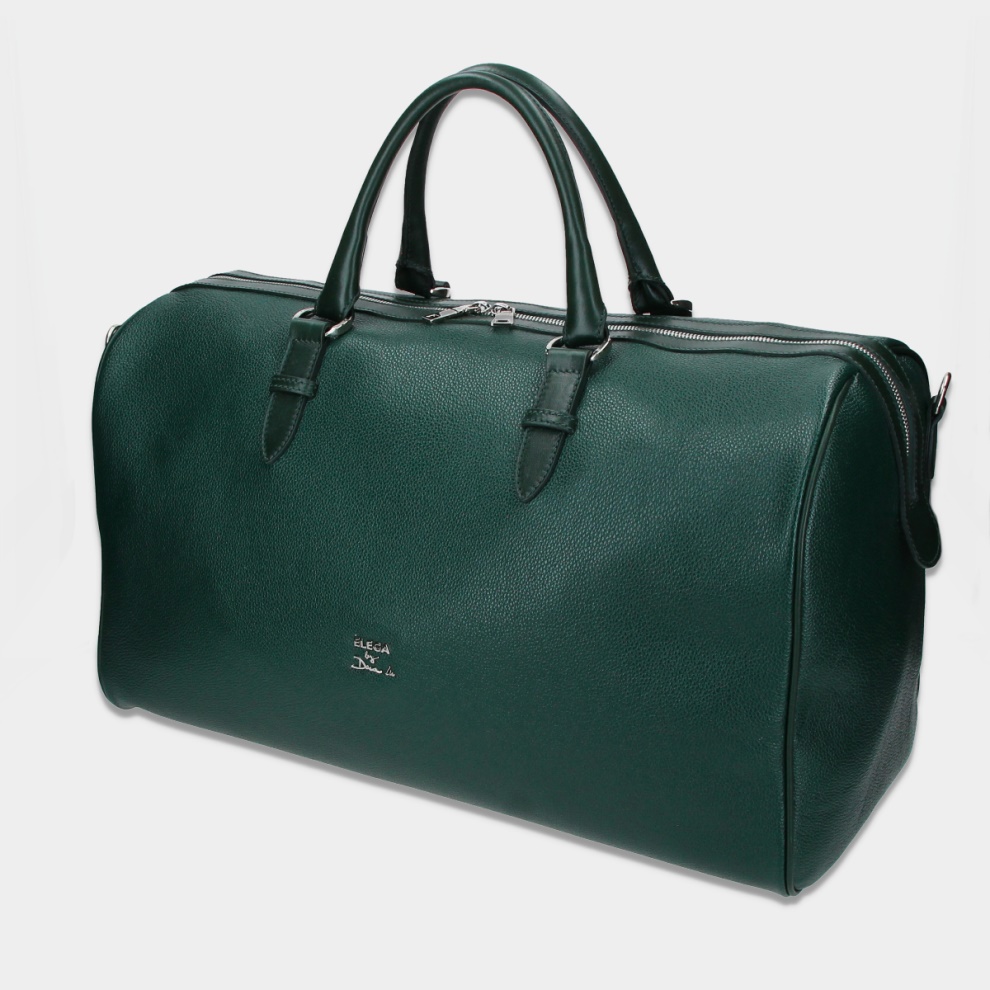 Travel bag Louvre green/gold (1)