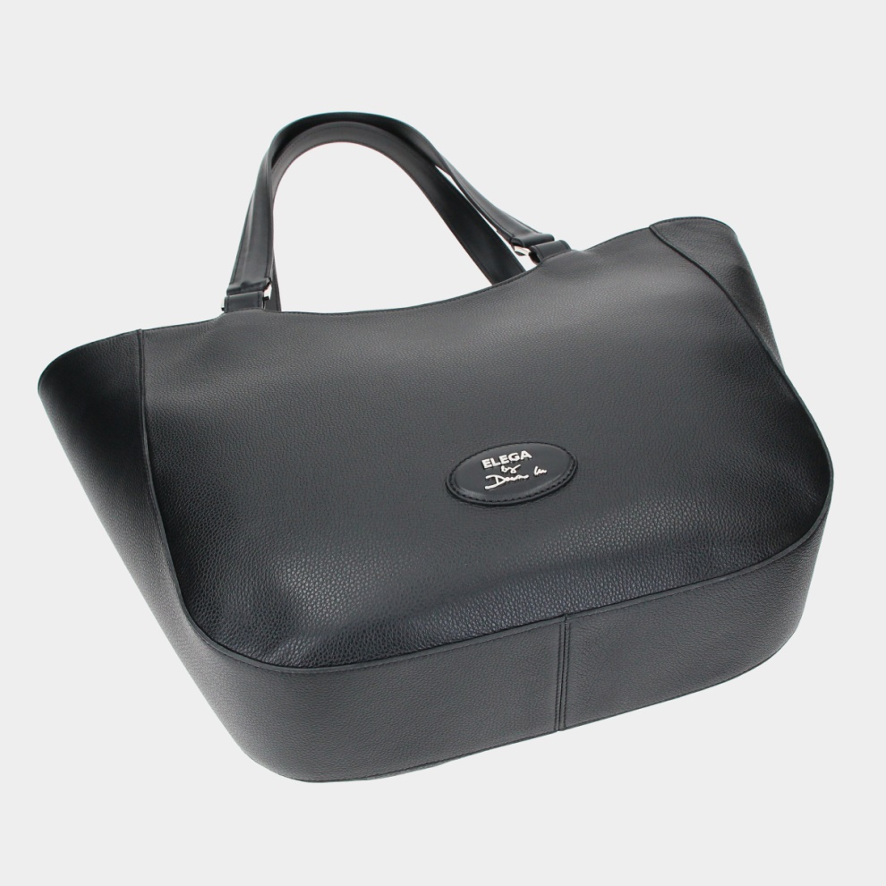 Shopper bag Brera blue/gold (4)