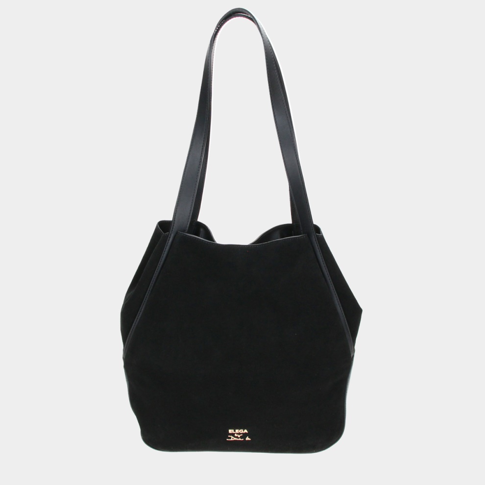 Mossy bag black/silver