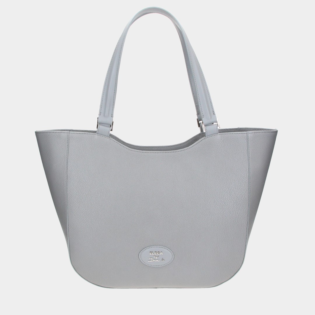 Shopper bag Brera grey/silver
