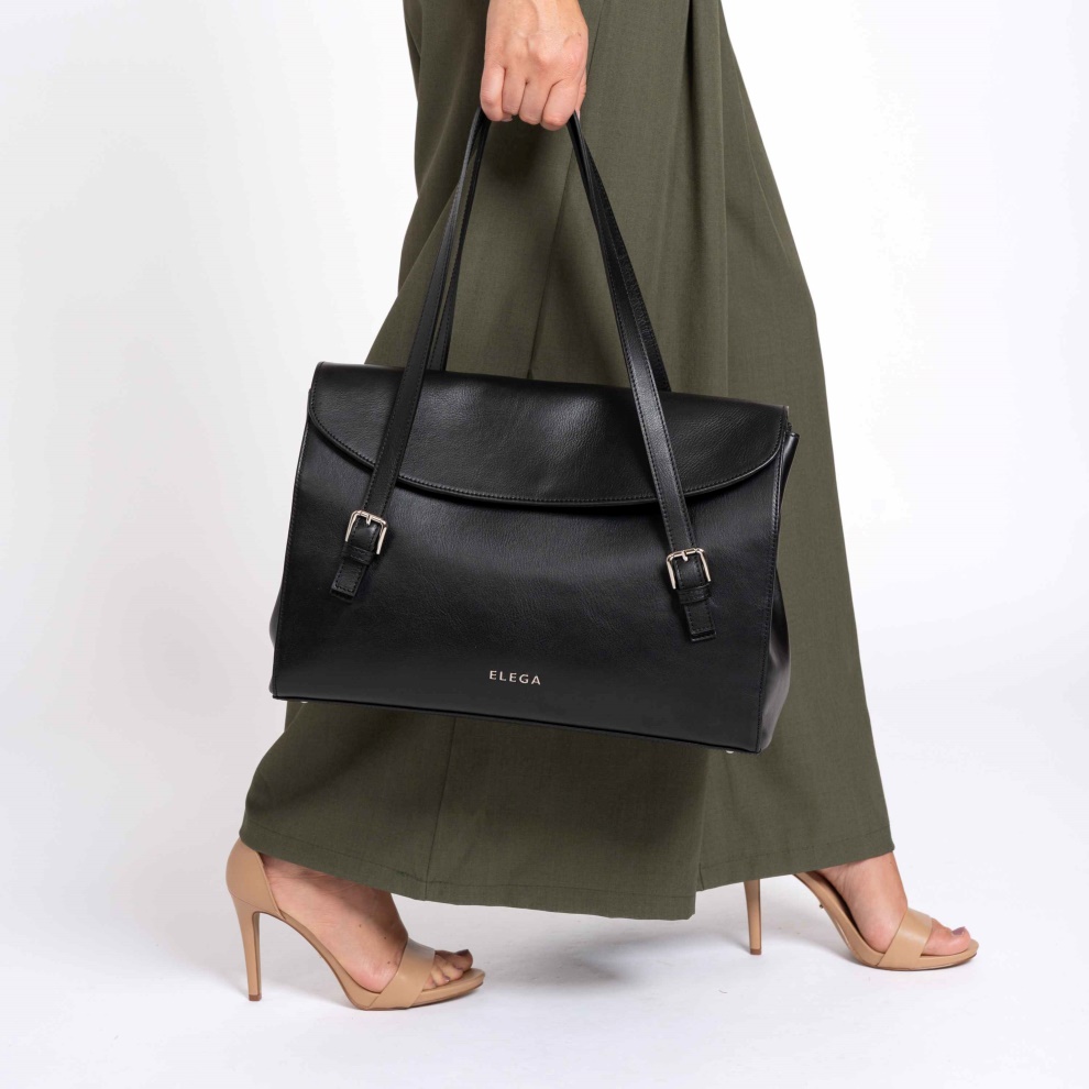 Arlette handbag cognac/gold (2)