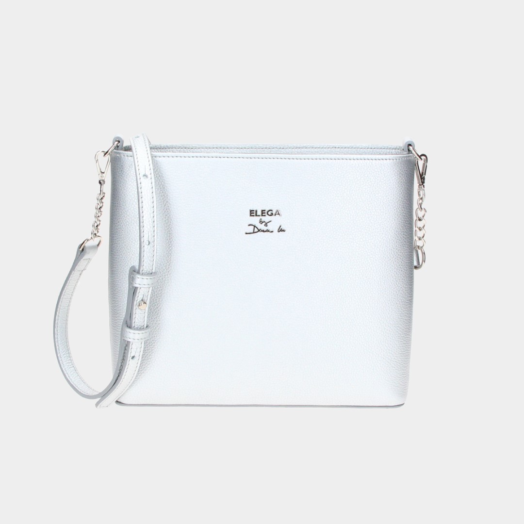 Tesoro crossbody bag silver