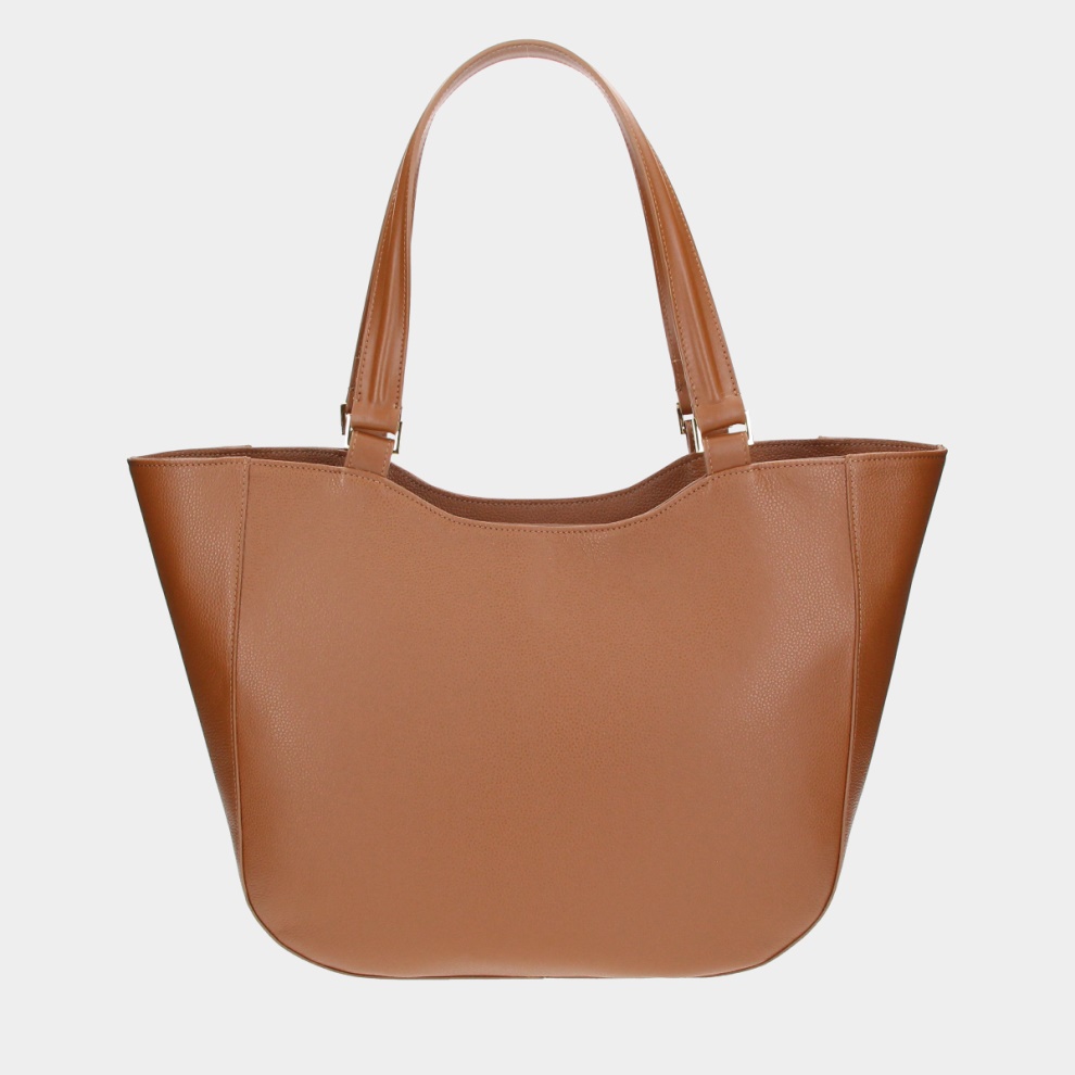 Shopper bag Brera blue/gold (2)