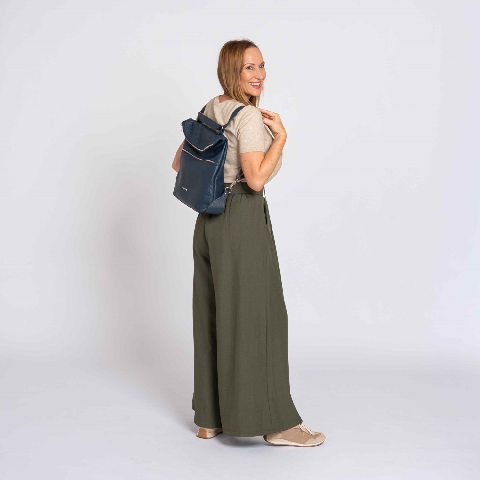 Backpack handbag 2in1 Bengi black/gold (8)