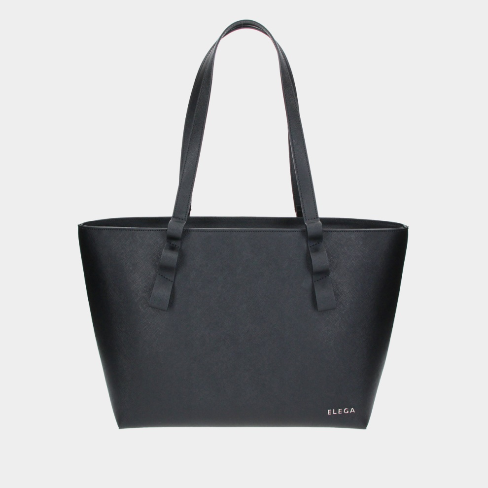 Shopper handbag Three generations black/silver