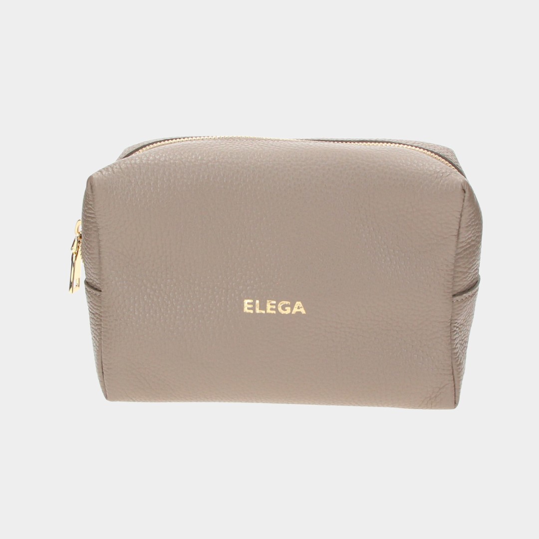 Cosmetic case Brera taupe/gold