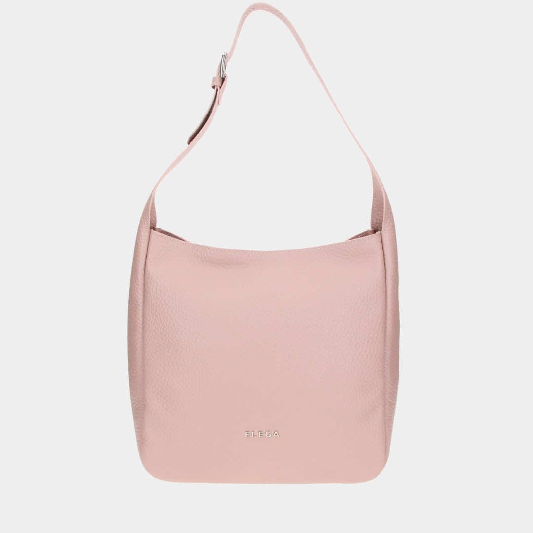 Ivory nude/silver handbag