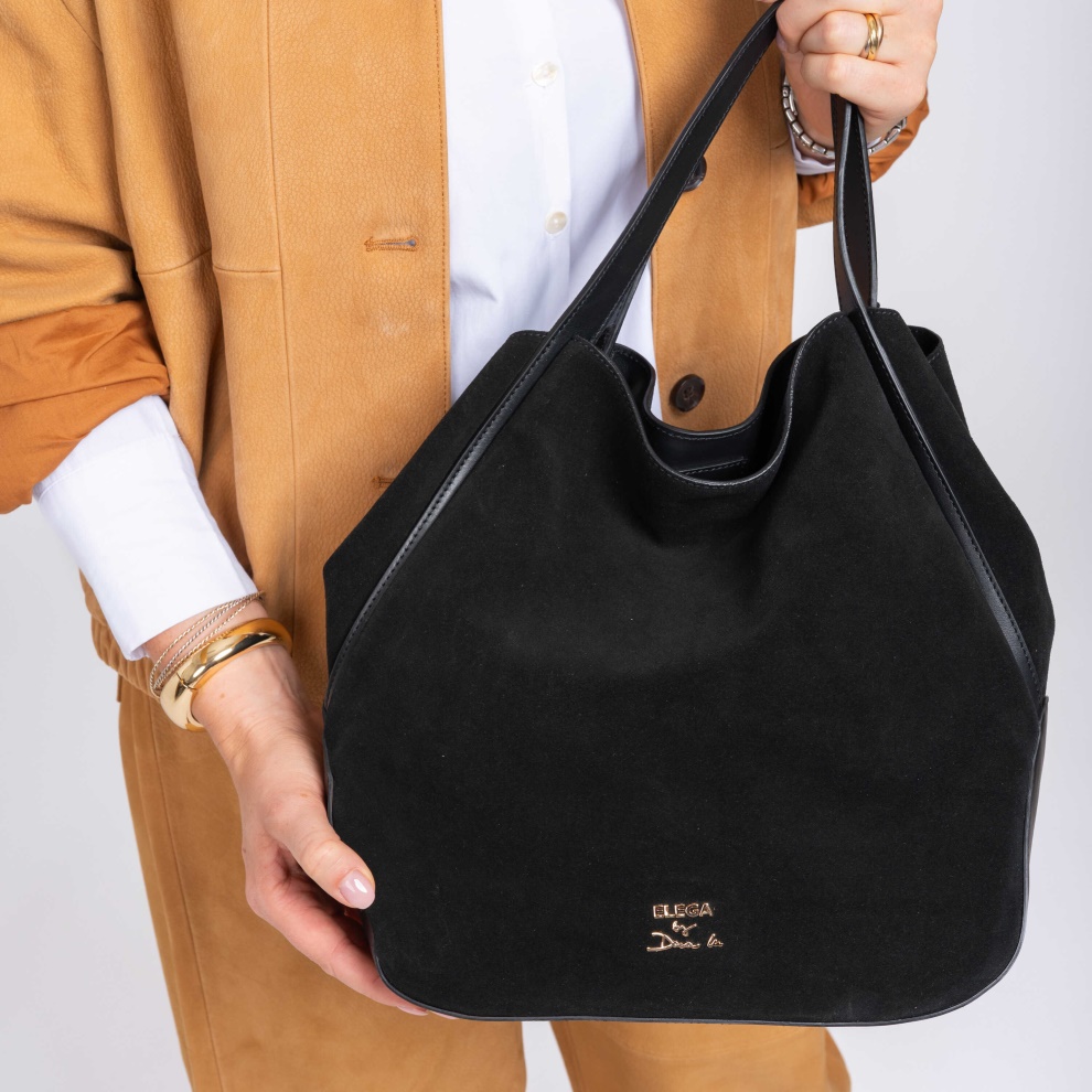 Mossy bag black/silver (4)