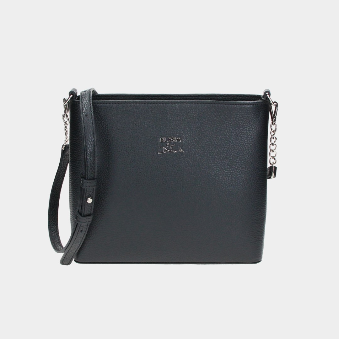 Crossbody bag Tesoro black/silver