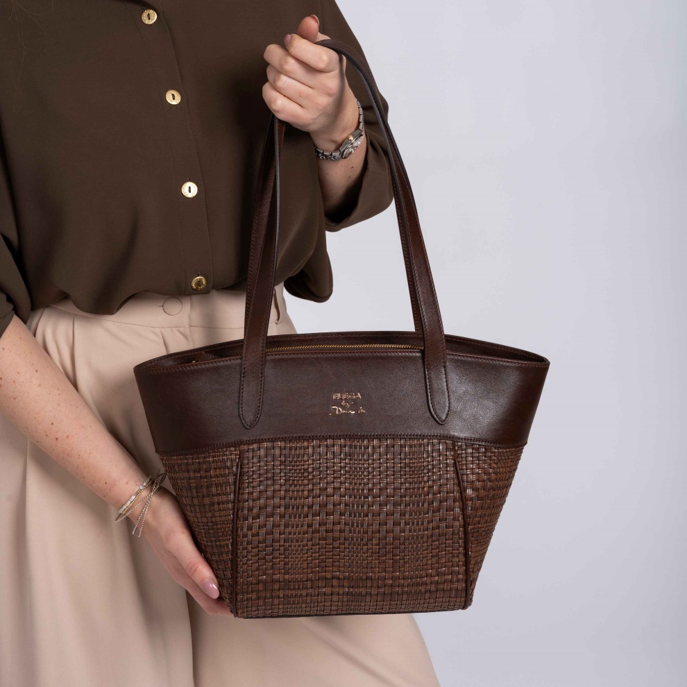 Cortado handbag dark brown (6)
