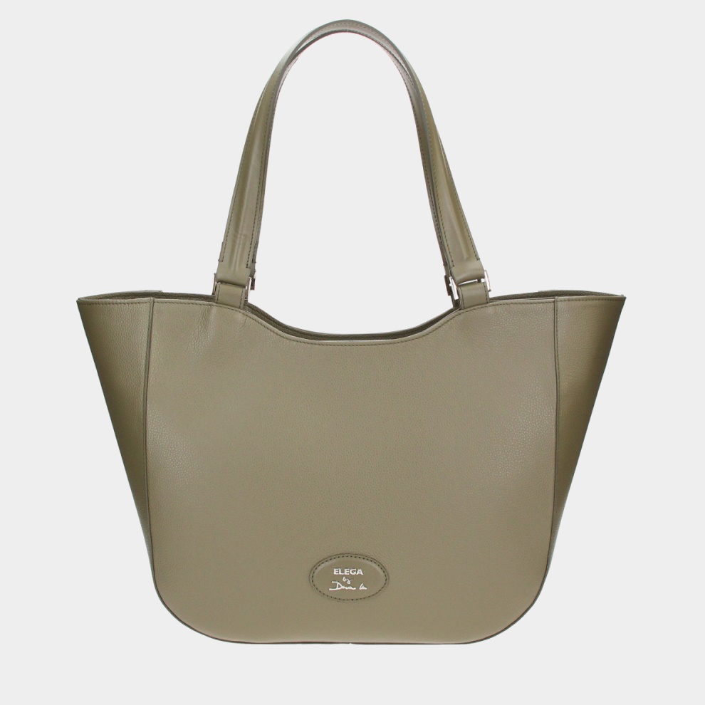 Shopper bag Brera blue/gold
