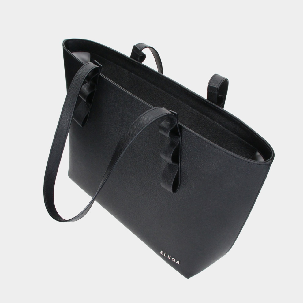 Shopper handbag Three generations black/silver (4)