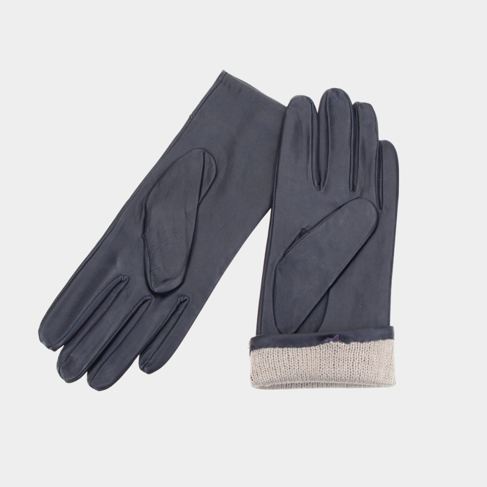 Women's gloves Alaska dark purple - size 7.5 (1)