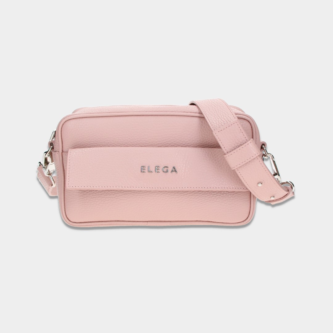 Small handbag Nokky nude/silver