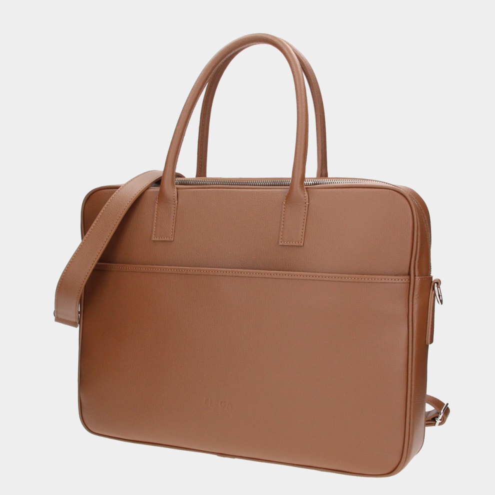 Laptop bag Victor St. brown crumbs (2)