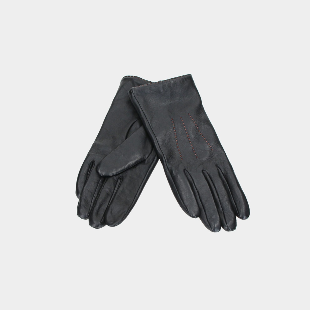 Women's leather gloves Jungo black