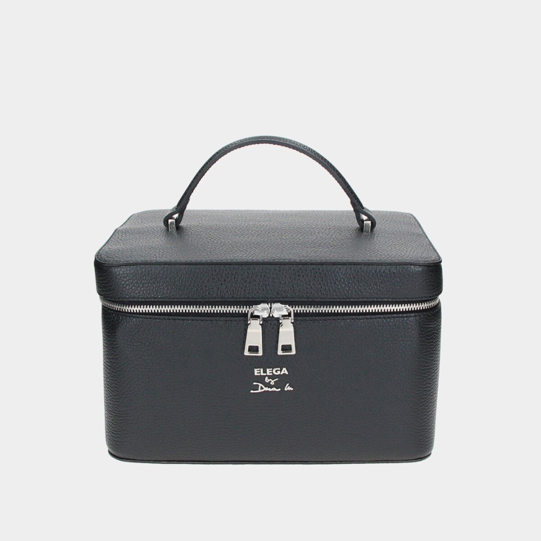Cosmetic case ELEGA by Dana M.black/silver