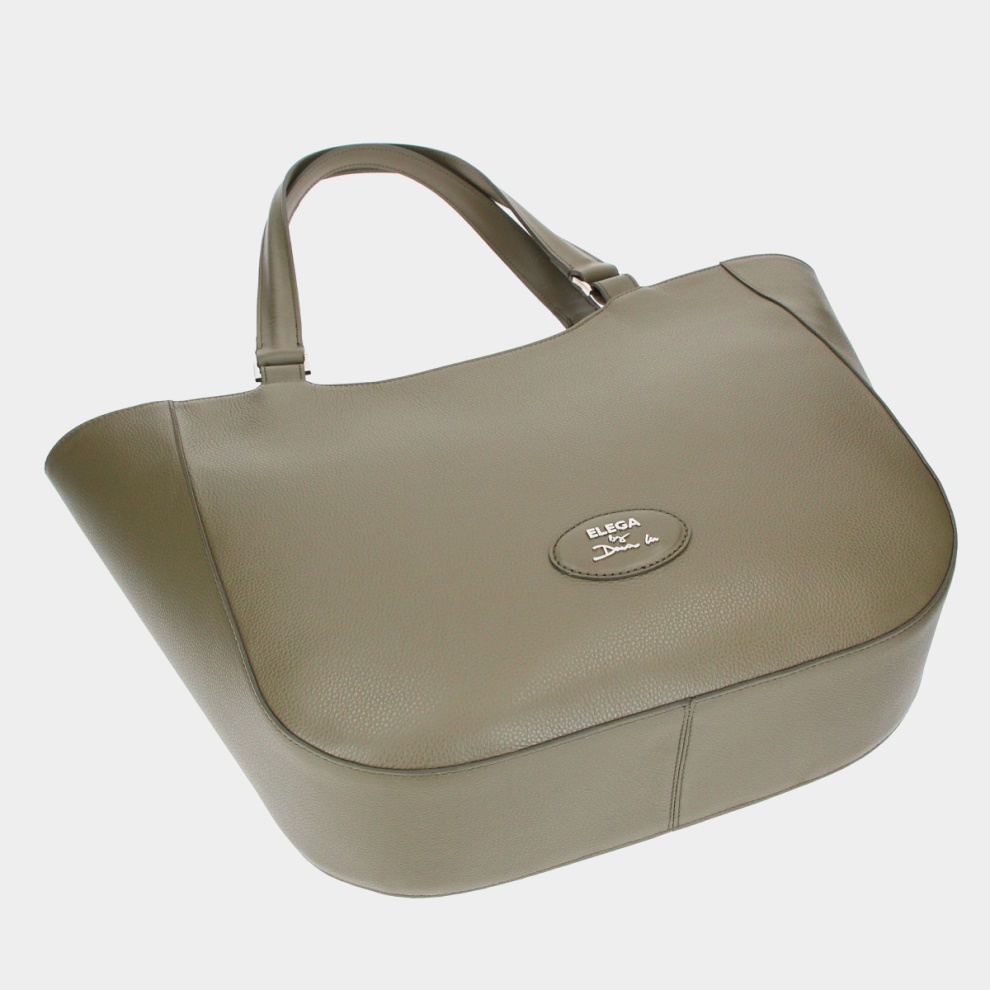 Shopper bag Brera blue/gold (4)