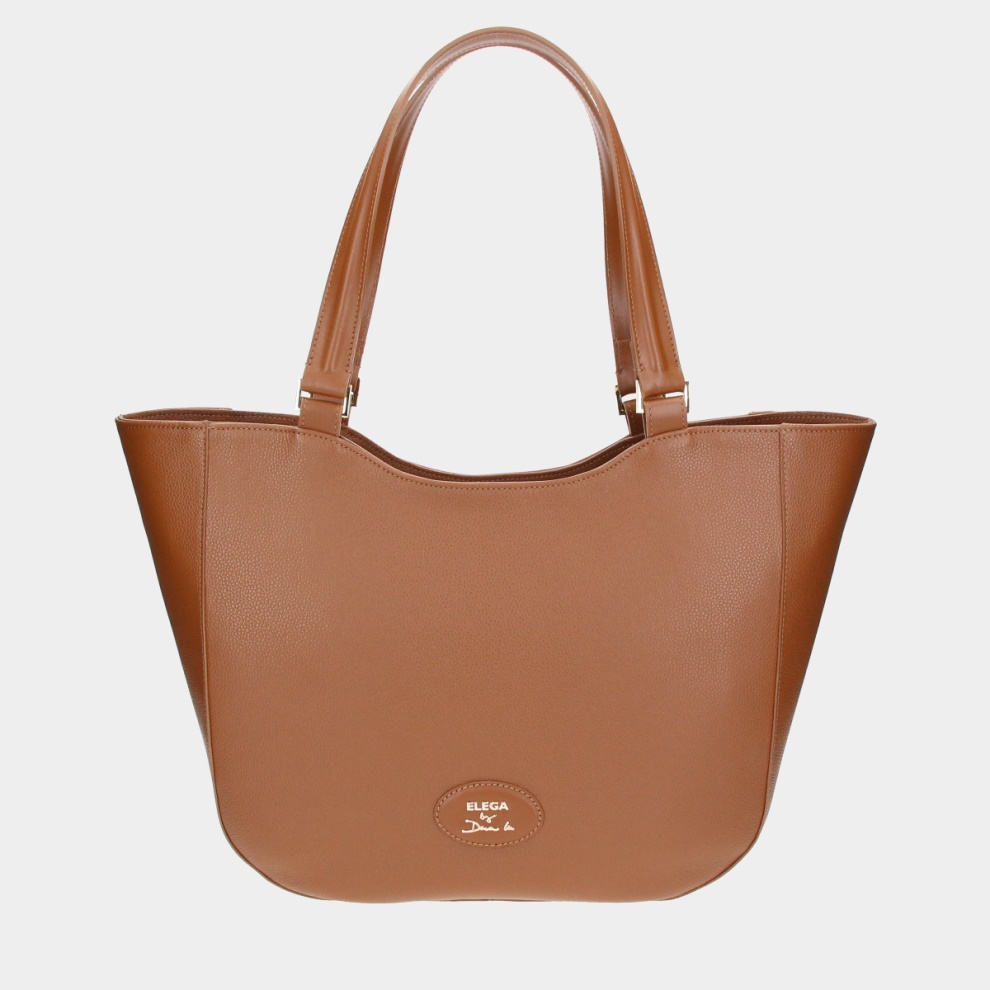 Shopper bag Brera blue/gold