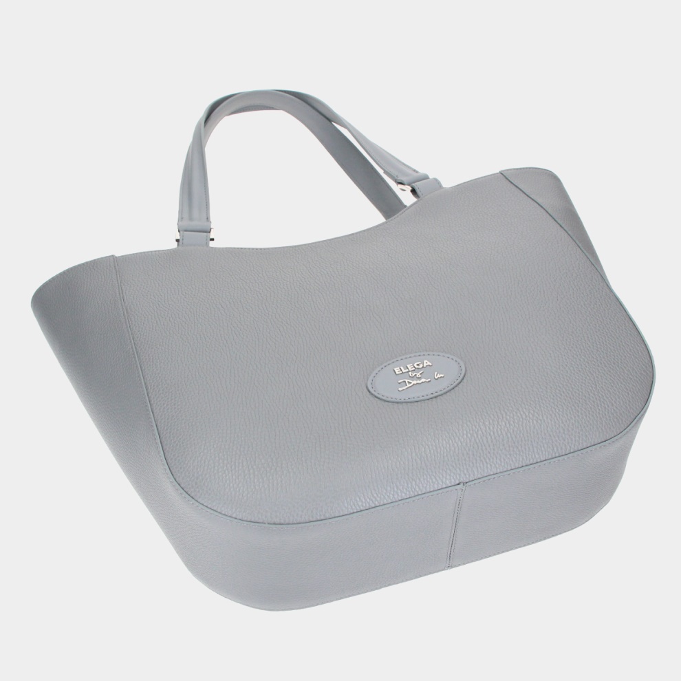 Shopper bag Brera blue/gold (4)