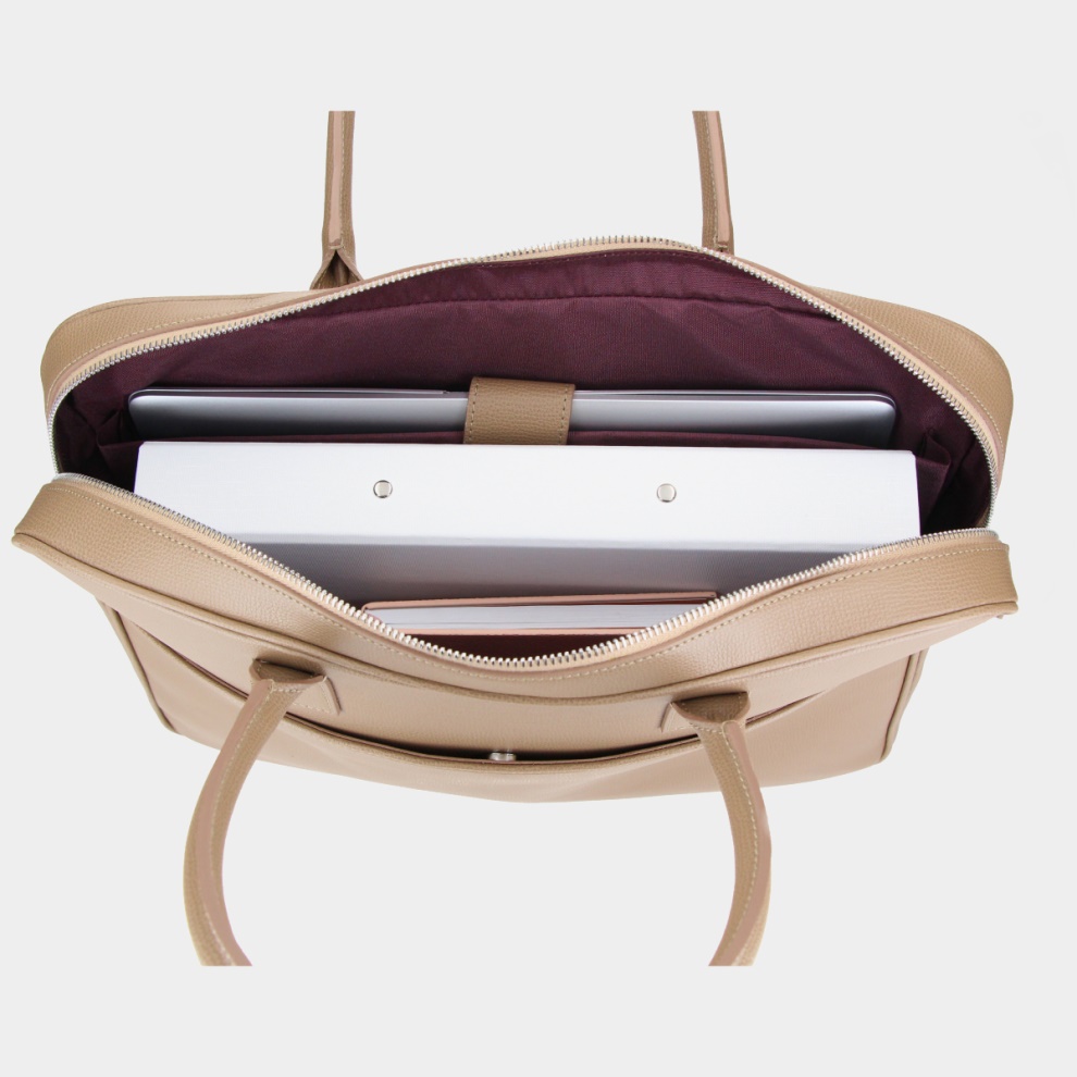 Laptop bag Victor St. brown crumbs
