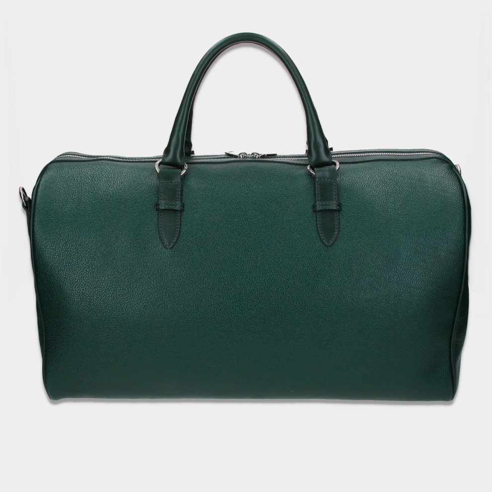 Travel bag Louvre green/gold (2)