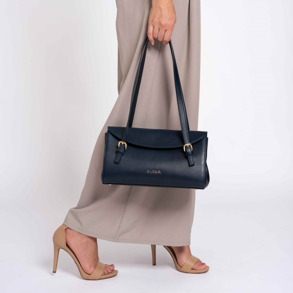 Small Arlette handbag cognac/gold (2)