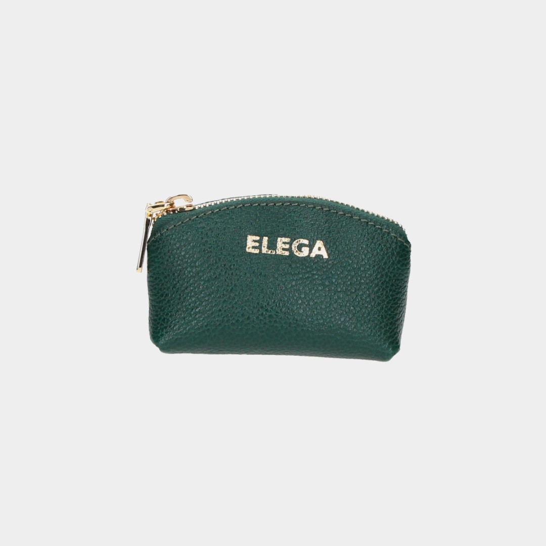 Mobi zipper keychain green/gold