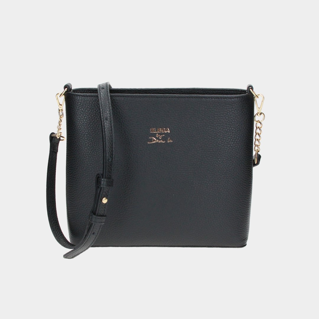 Crossbody bag Tesoro black/gold