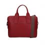 Briefcase Brody red/silver
