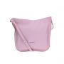 Soft handbag Hobie pink/silver