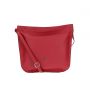 Soft handbag Hobie red/silver
