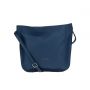 Soft handbag Hobie blue/silver